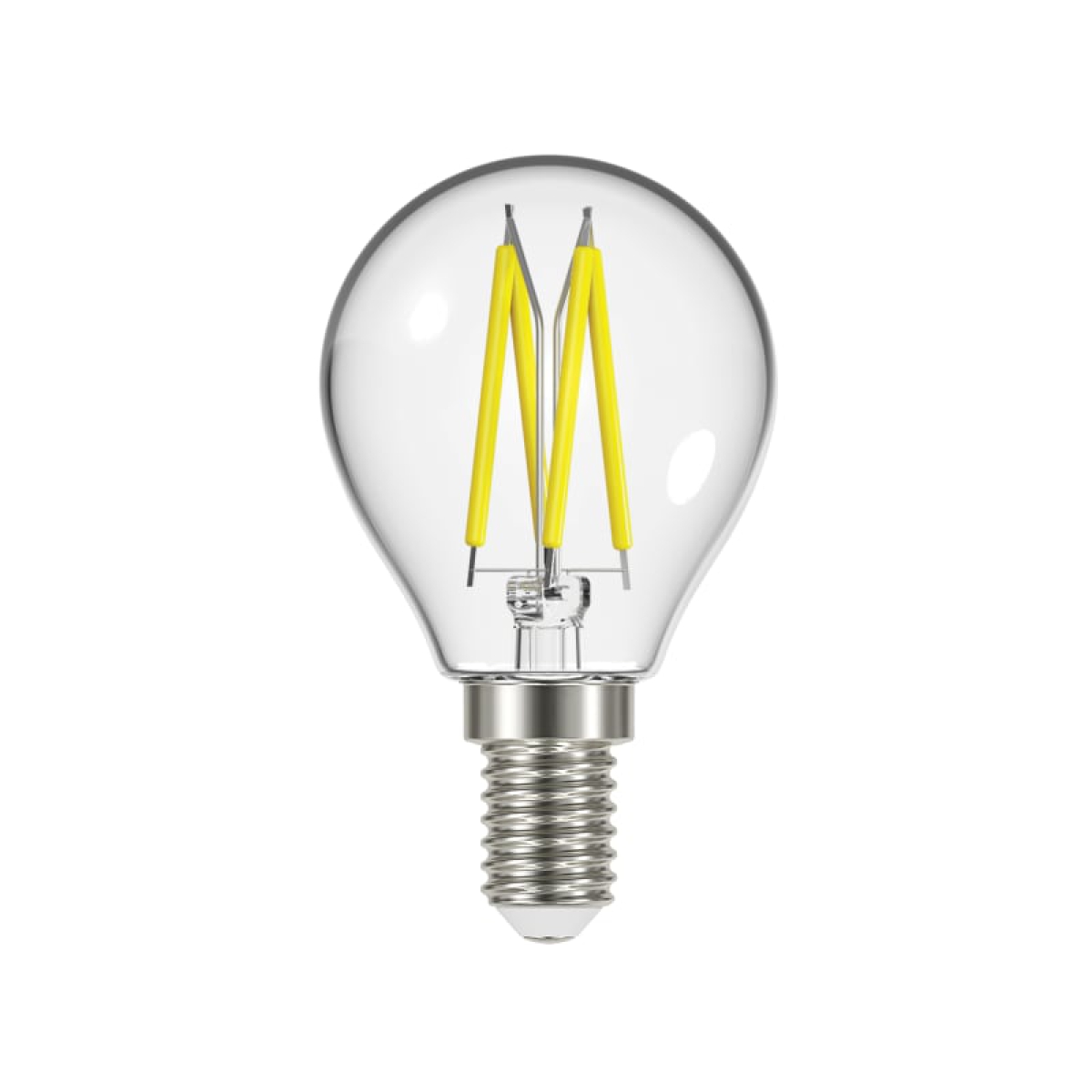 LED SES (E14) Golf Filament Non-Dimmable Bulb, Warm White 470 lm 4W