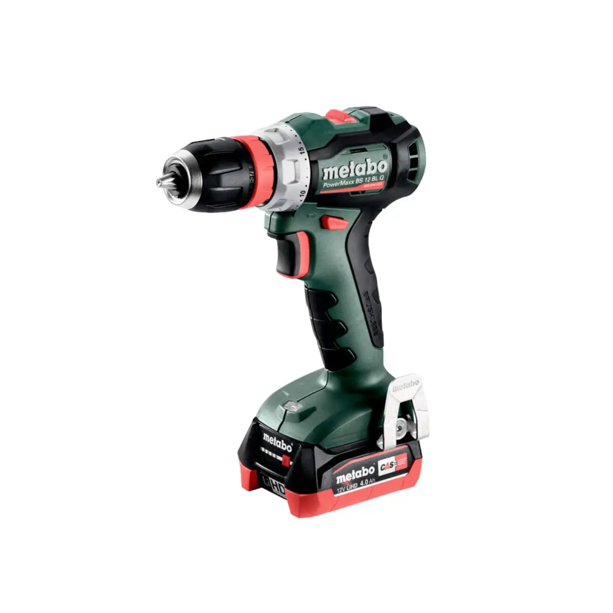 BS 12 BLQ Brushless Drill Driver 12V 2 x 4.0Ah Li-ion