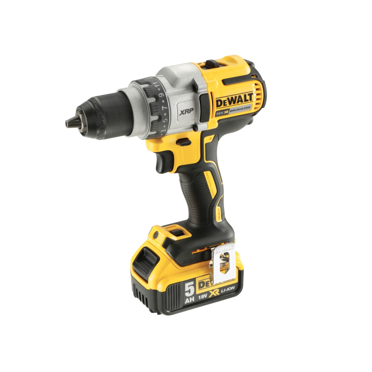 DCD991P2 Brushless 3 Speed Drill Driver 18V 2 x 5.0Ah Li-ion