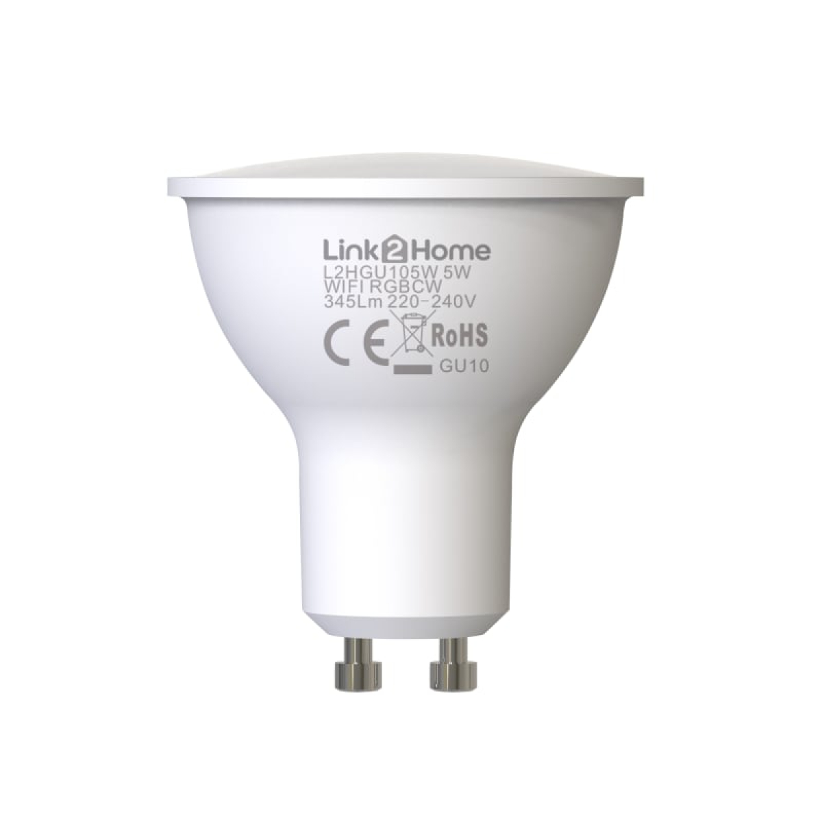 Gu10 Wi-Fi Led Lamp With Rgb Pack 4