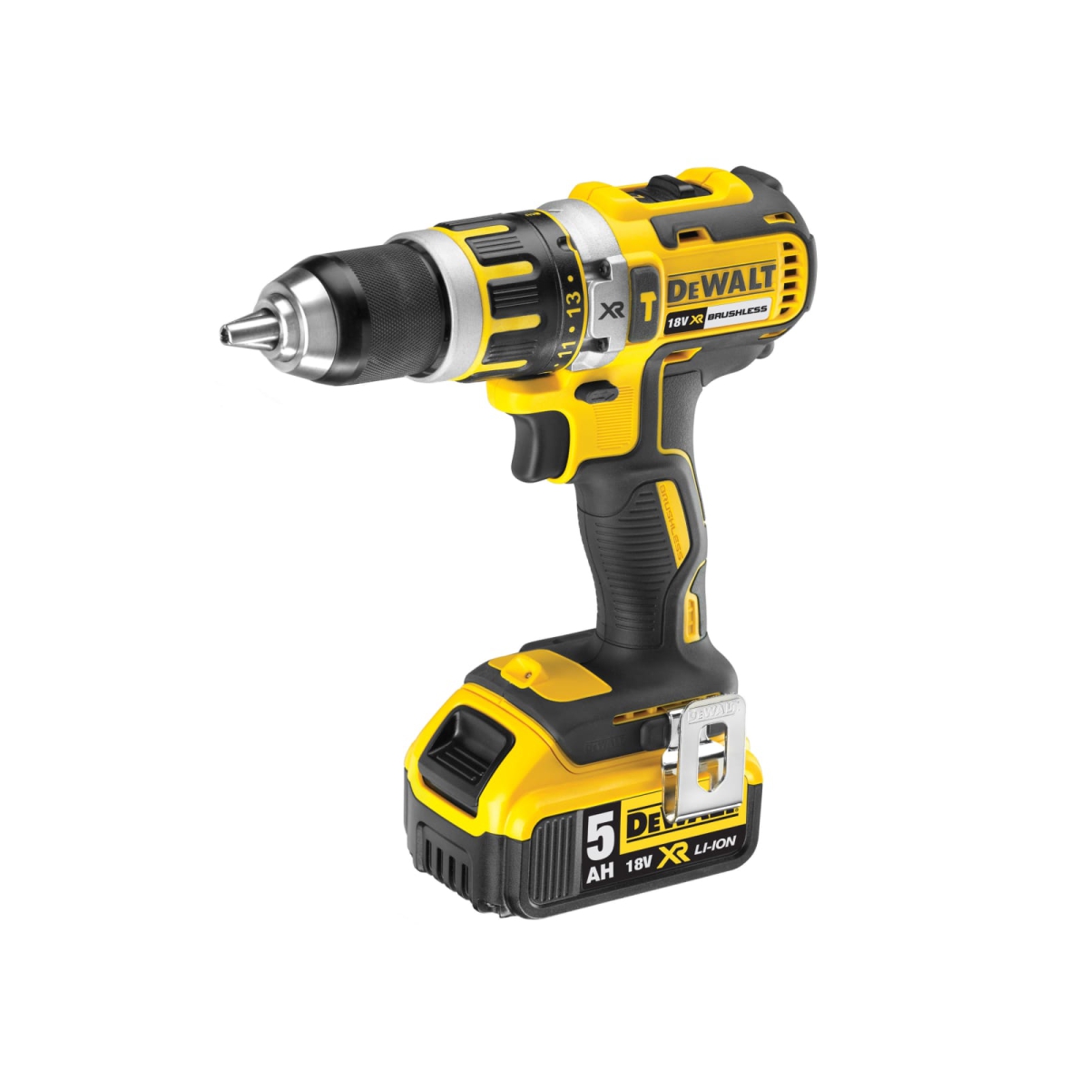 DCD795P1 Brushless Hammer Drill Driver 18V 1 x 5.0Ah Li-ion