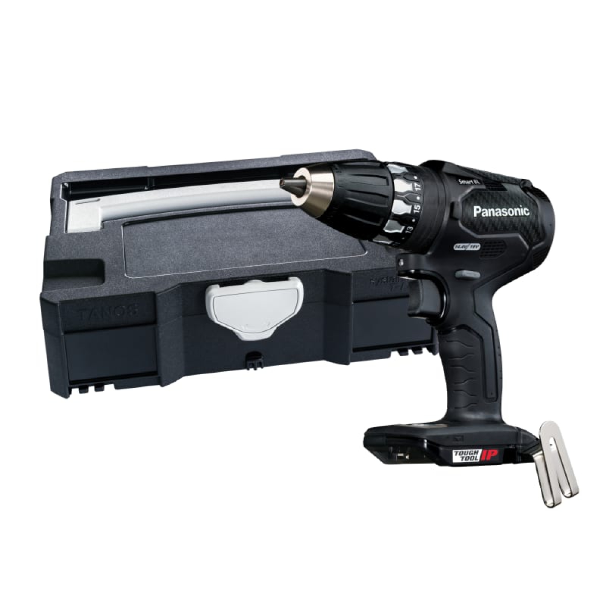 EY79A3XT32 Smart Brushless Combi Drill Driver & Systainer Case 18V Bare Unit