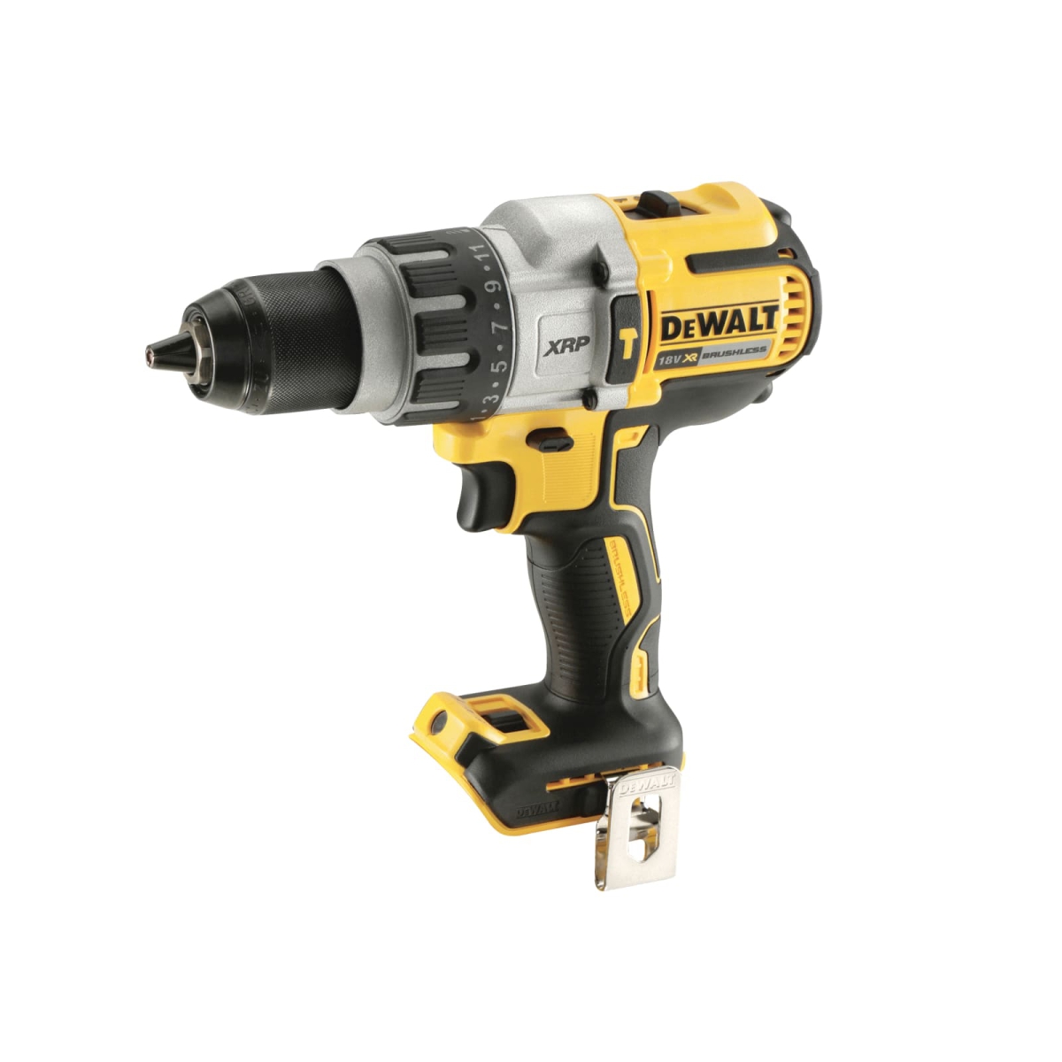 DCD996-NT XR Brushless Combi Drill 18V Bare Unit in TSTAKโข