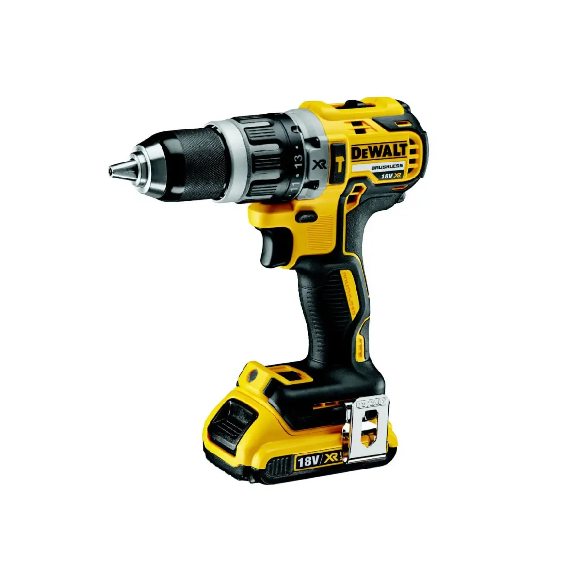 DCD796D2 XR Brushless Combi Drill 18V 2 x 2.0Ah Li-ion