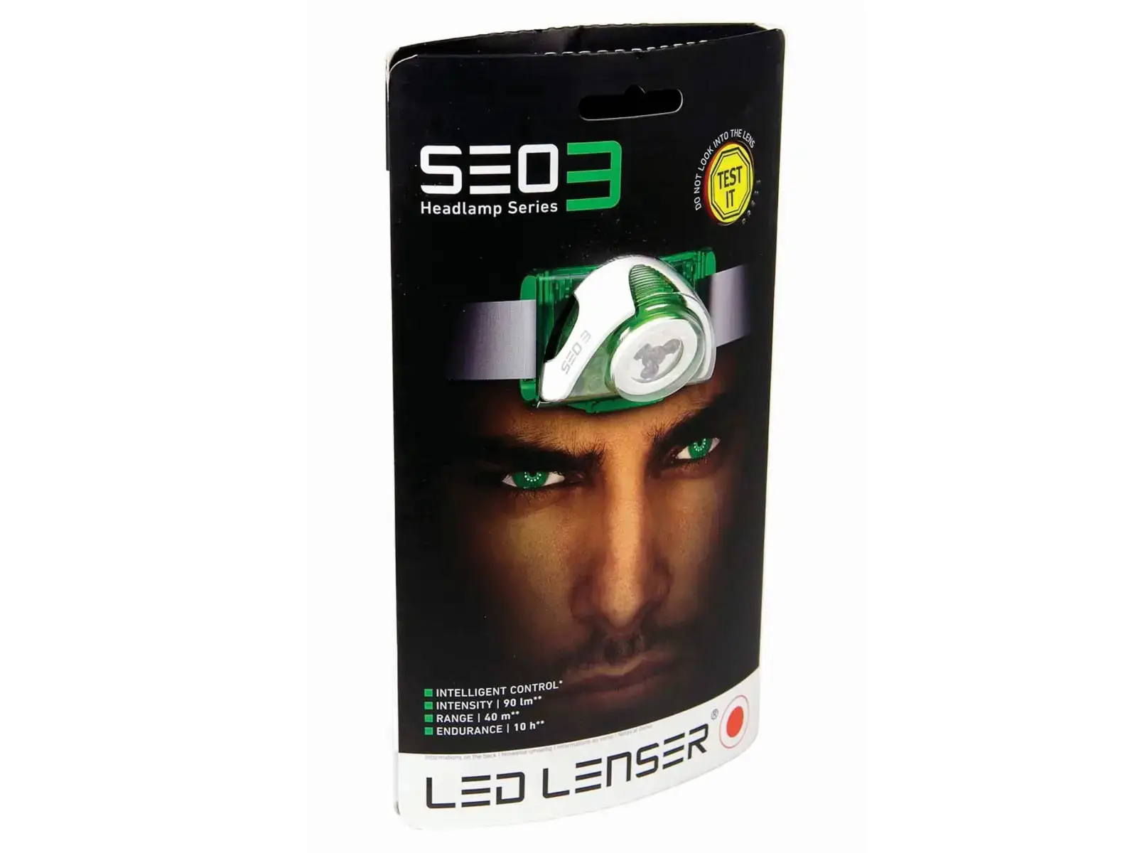 SEO3 LED Headlamp - Green (Test-It Pack) - Image 8