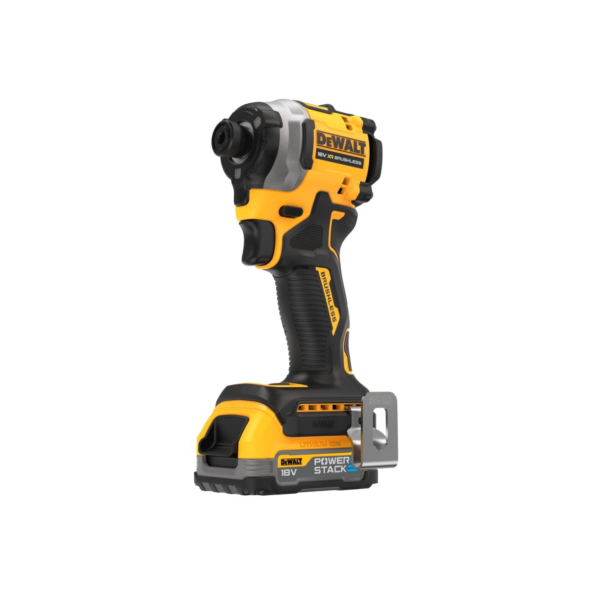 DCF850 E2T XR BL Impact Driver 18V 2 x 1.7Ah POWERSTACKโข Li-ion