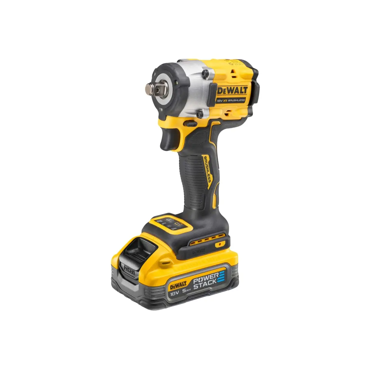 DCF921H2T XR BL 1/2in Impact Wrench 18V 2 x 5.0Ah POWERSTACK™ Li-ion