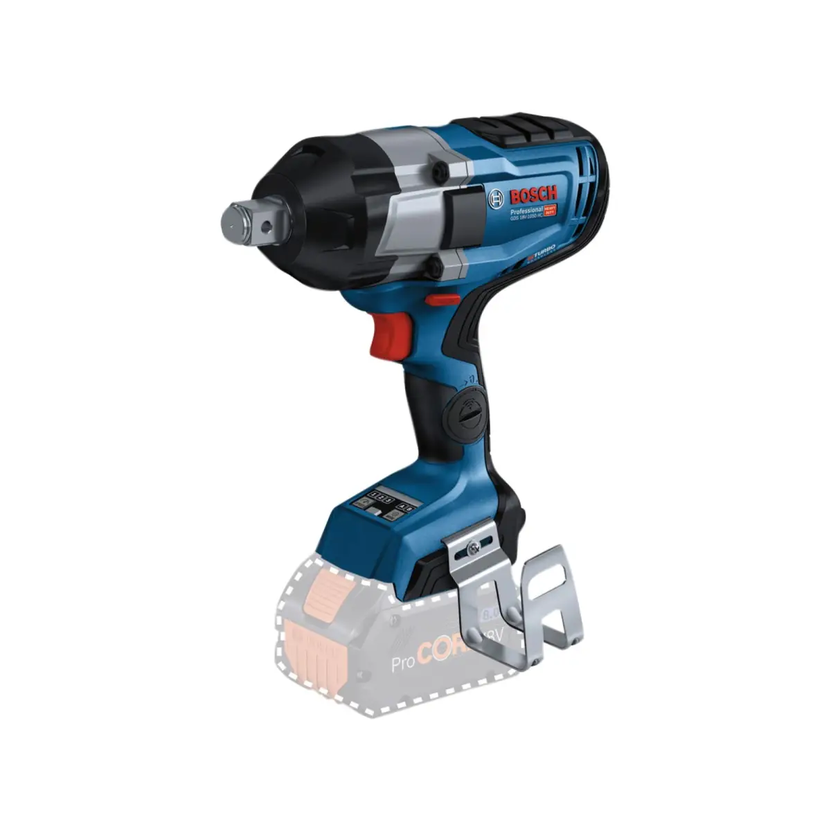 GDS 18V-1050 HC Pro BITURBO 3/4in Impact Wrench 18V Bare Unit