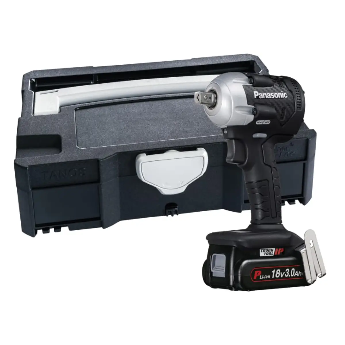 EY75A8PN2G 1/2in Impact Wrench & Systainer Case 18V 2 x 3.0Ah Li-ion