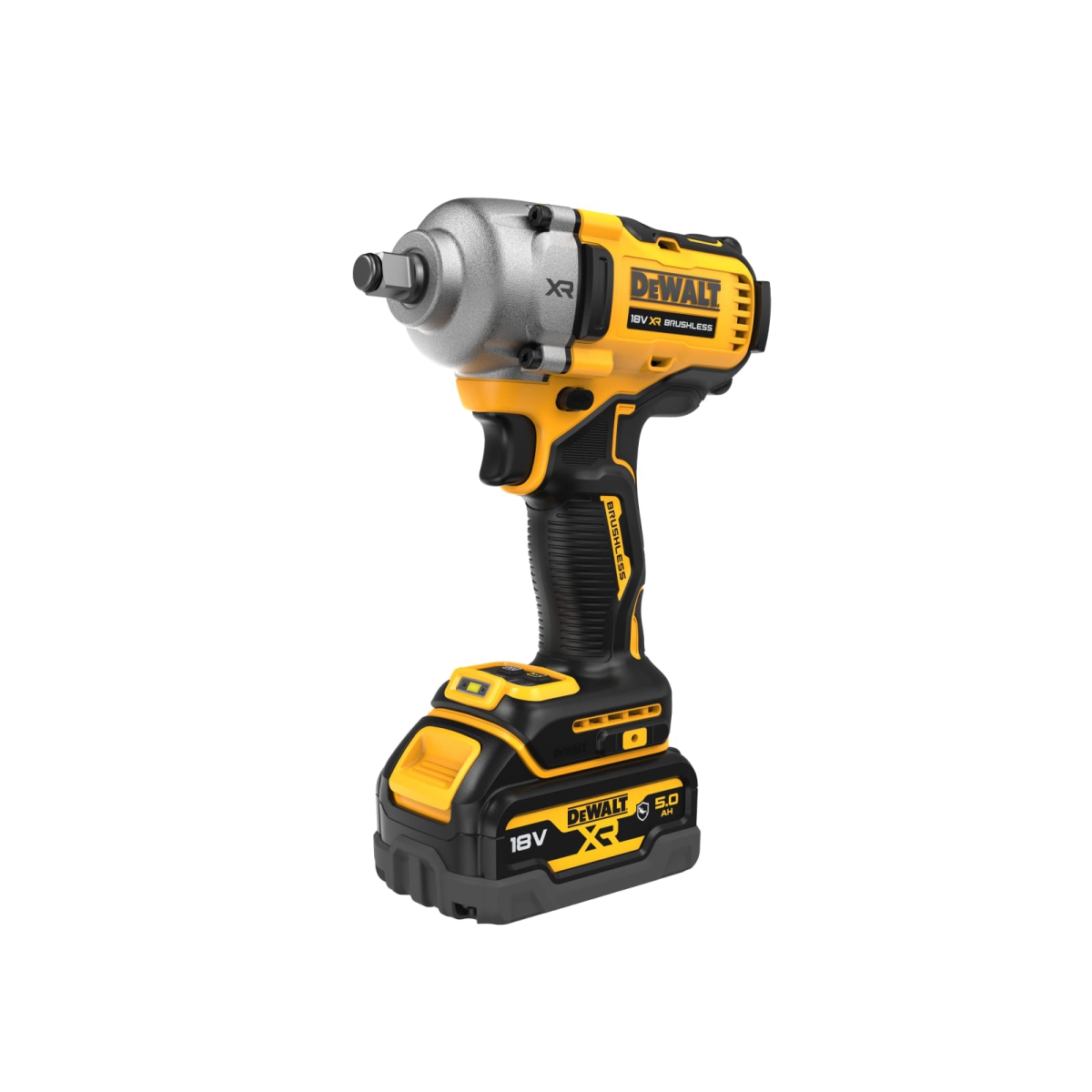 DCF891P2T XR BL 1/2in Hog Ring Anvil Impact Wrench 18V 2 x 5.0Ah Li-ion
