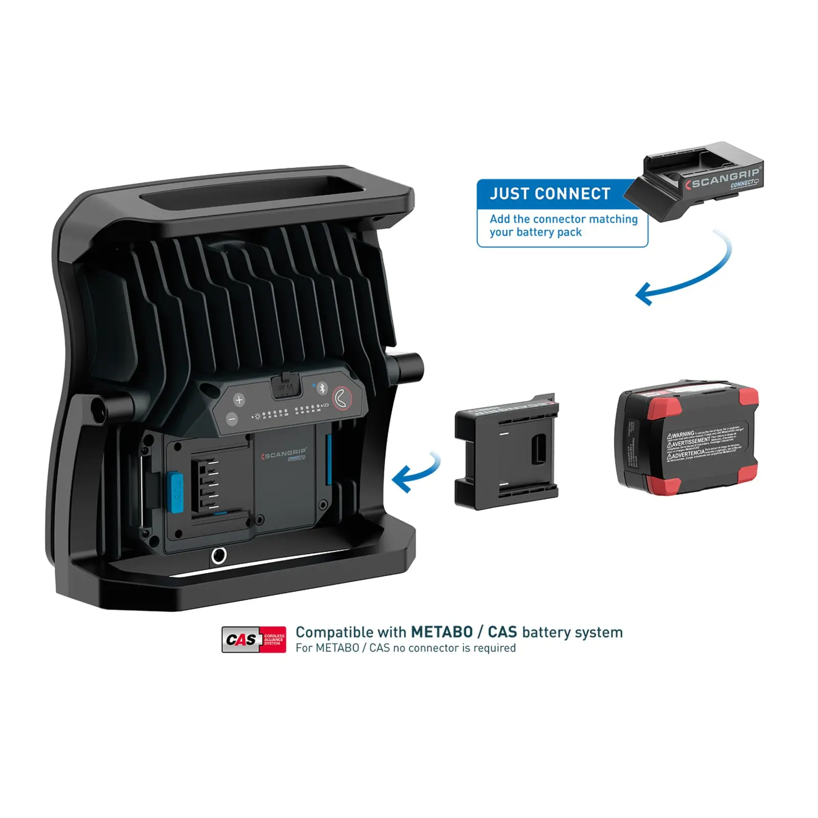 NOVA 10 CONNECT LED Work Light 12V/18V Bare Unit - Image 19