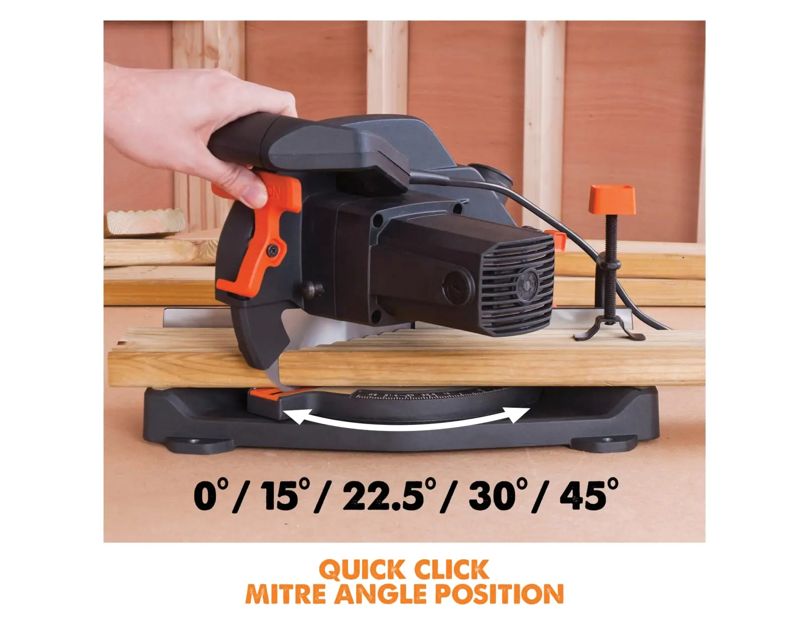 R210CMS Multi-Purpose Compound Mitre Saw 1200W 240V - Image 5