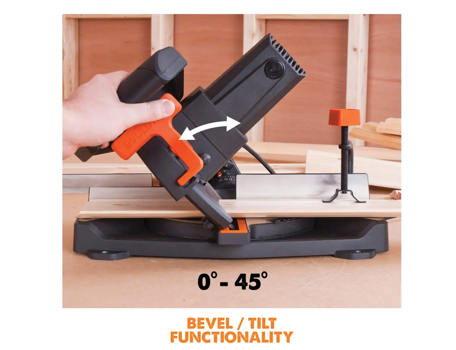 R210CMS Multi-Purpose Compound Mitre Saw 1200W 240V - Image 6