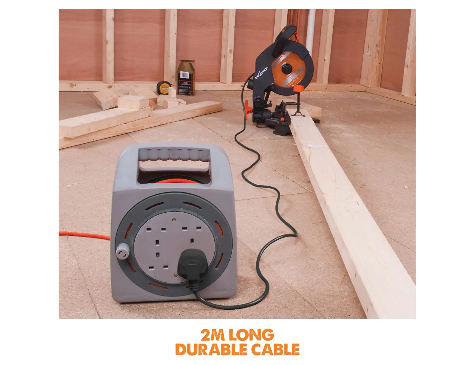 R210CMS Multi-Purpose Compound Mitre Saw 1200W 240V - Image 9