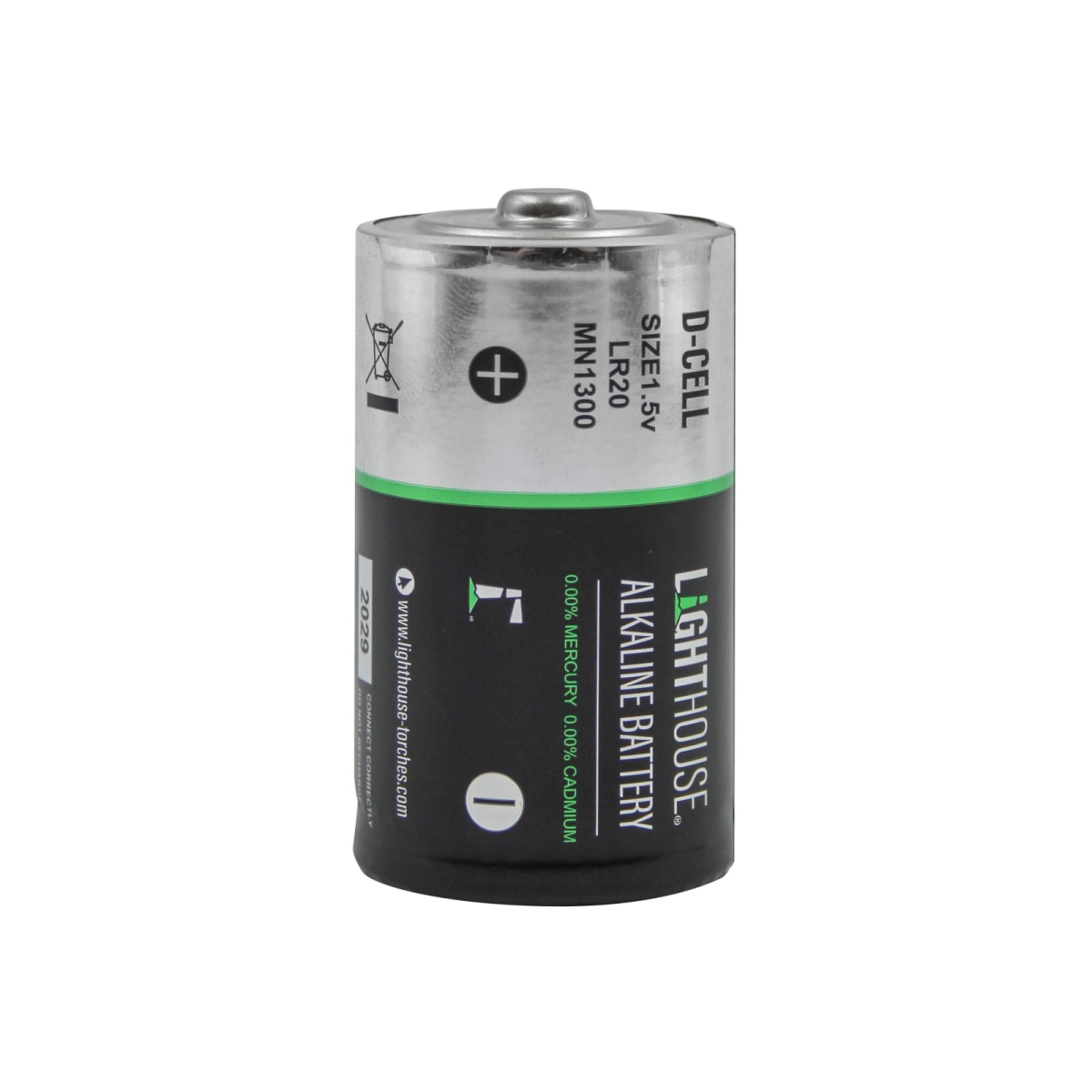 D LR20 Alkaline Batteries 14800 mAh (Pack 2)