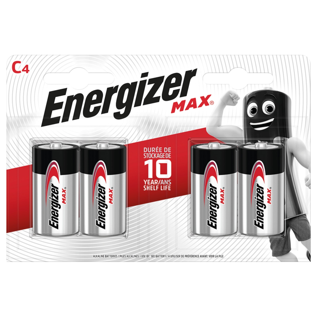 Max Alkaline Battery C x 4 S15274