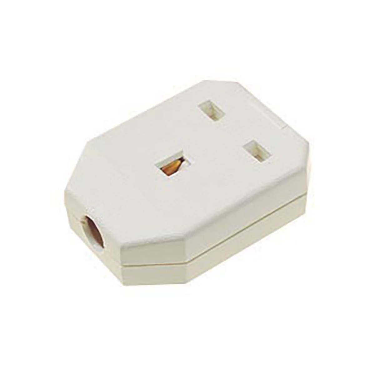 Nylon Extension Socket 1 Gang 13 Amp White 9419NB