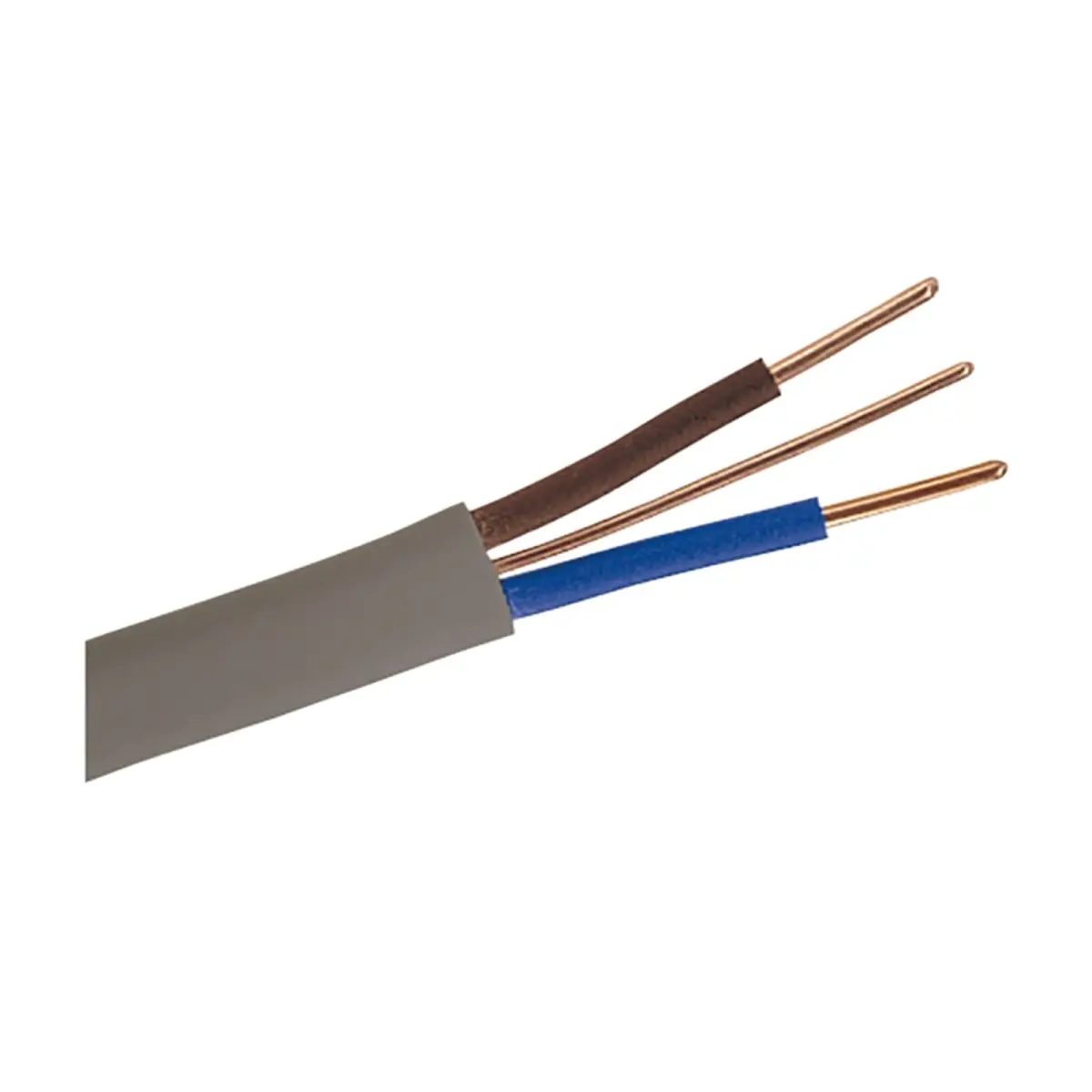 6422Y 1.5mm2 Twin & Earth Cable Grey 50m FL33D