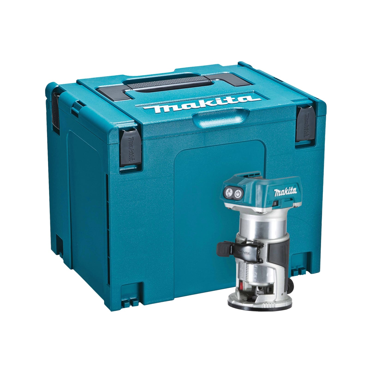 DRT50ZJ BL LXT Router/Trimmer Body 1/4 & 3/8 18V Bare Unit + Case