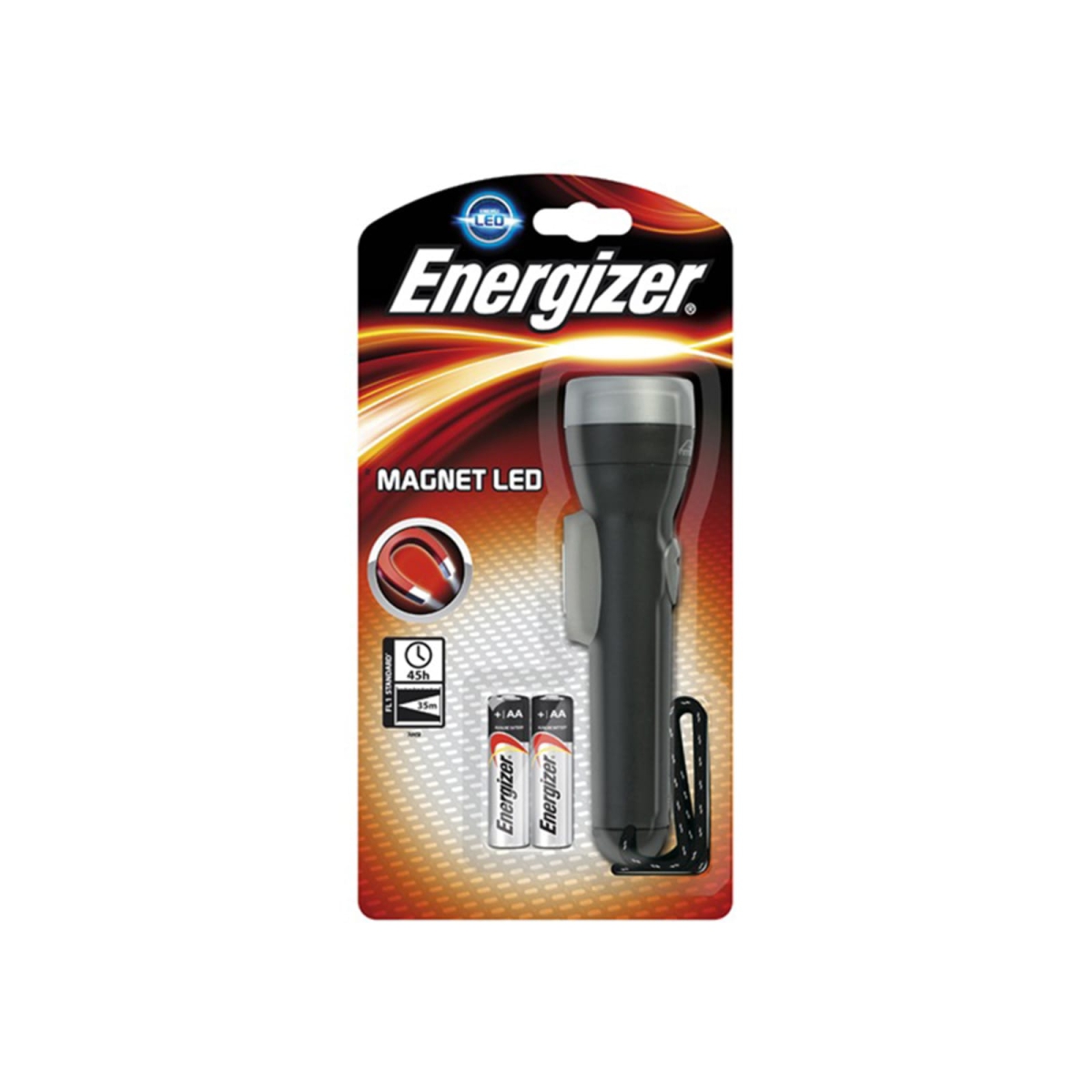 Energizer Hand Held LED Magnet 2AA Light