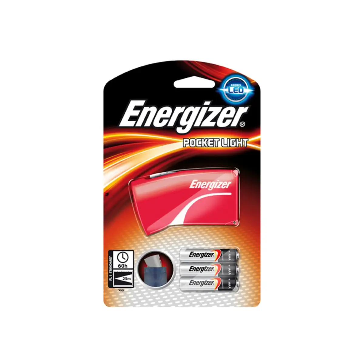 Energizer Pocket LED Torch EZPOCLED