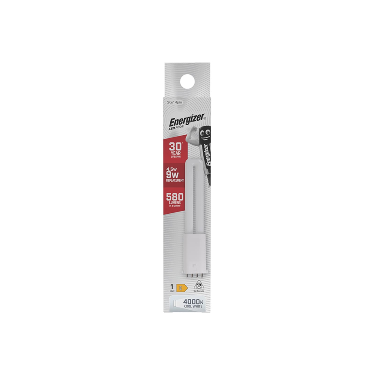LED PLS/E 2G7 4Pin 4.5W 580L Cool Whit S30436