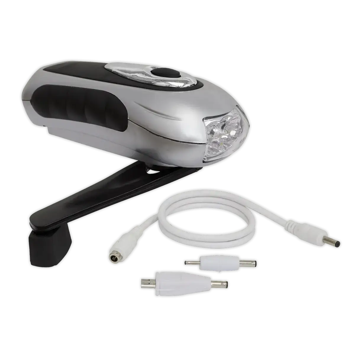 Rechargeable Wind-Up Torch 3 LED [AK3305]