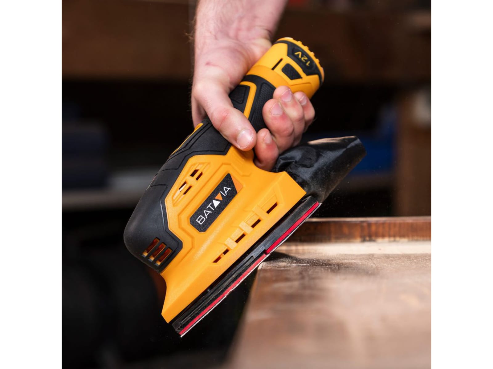Fixxpack Cordless Detail Sander 12V Bare Unit - Image 4