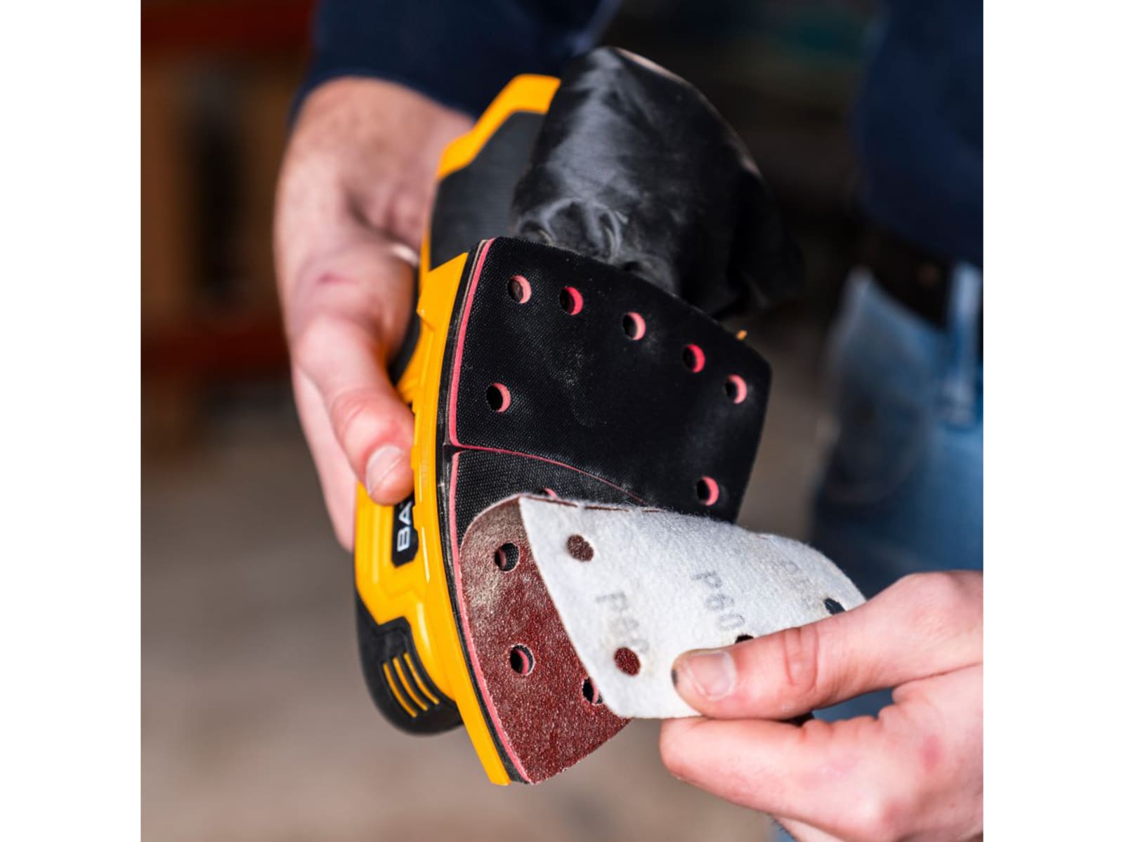 Fixxpack Cordless Detail Sander 12V Bare Unit - Image 6