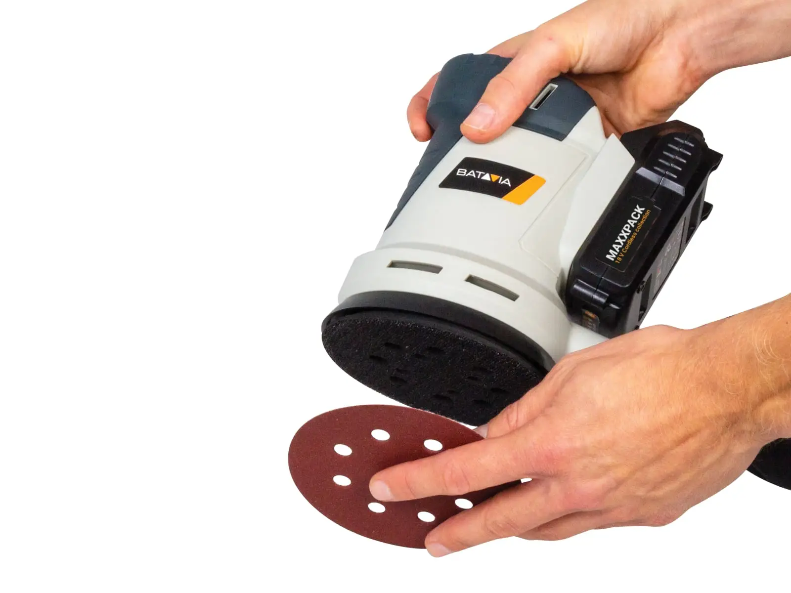 MAXXPACK Orbital Sander 18V Bare Unit - Image 3