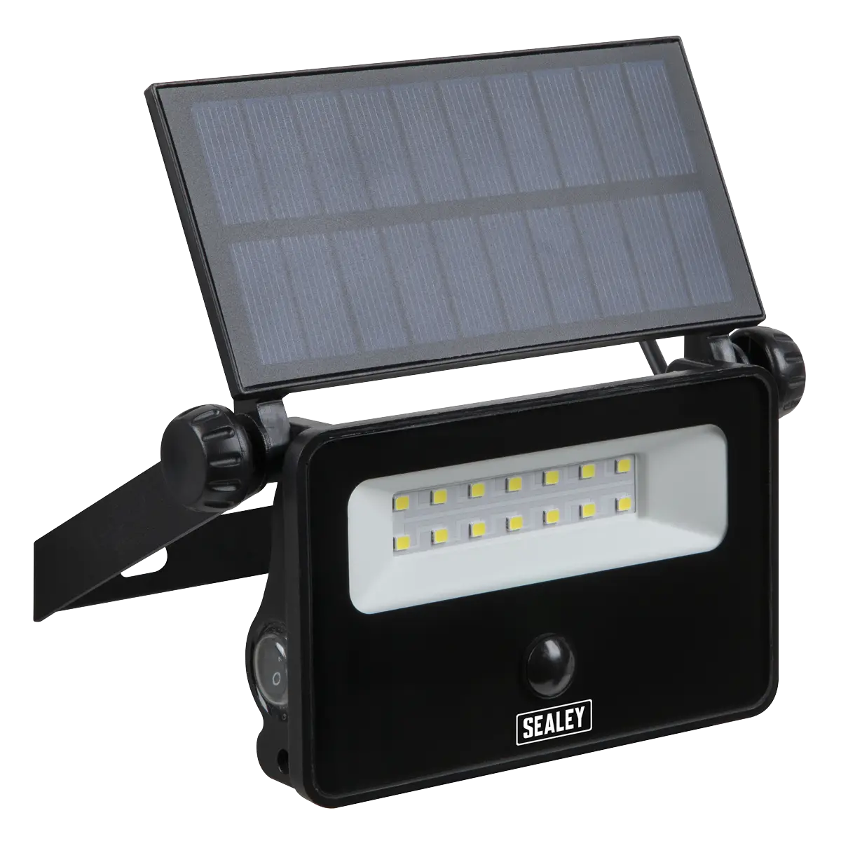 Extra-Slim Solar Floodlight with Wall Bracket 16W SMD LED [LED16S]