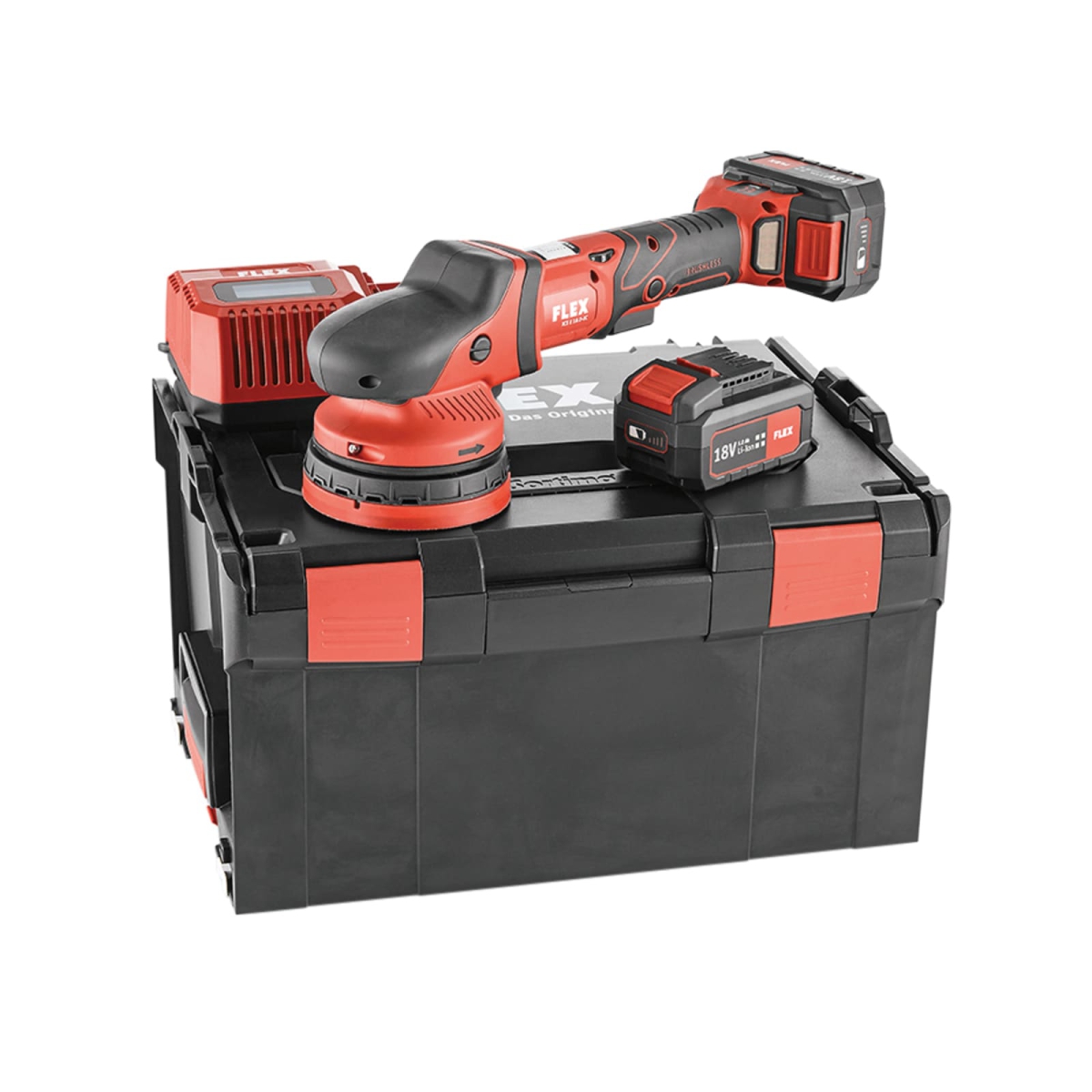 XCE 8125 18.0-EC Random Orbital Polisher 18V 2 x 5.0Ah Li-ion