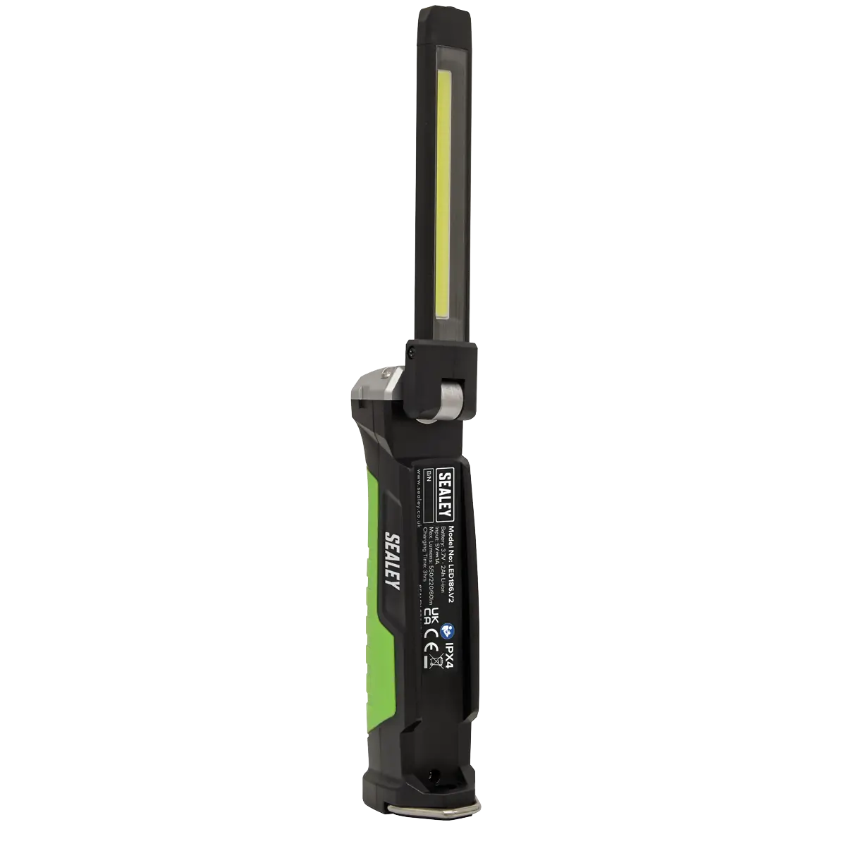 Rechargeable Slim Folding Inspection Light 6W COB LED & 1W SMD LED Lithium-ion