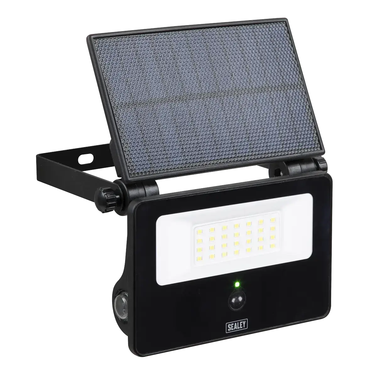 Extra-Slim Solar Floodlight with Wall Bracket 20W SMD LED