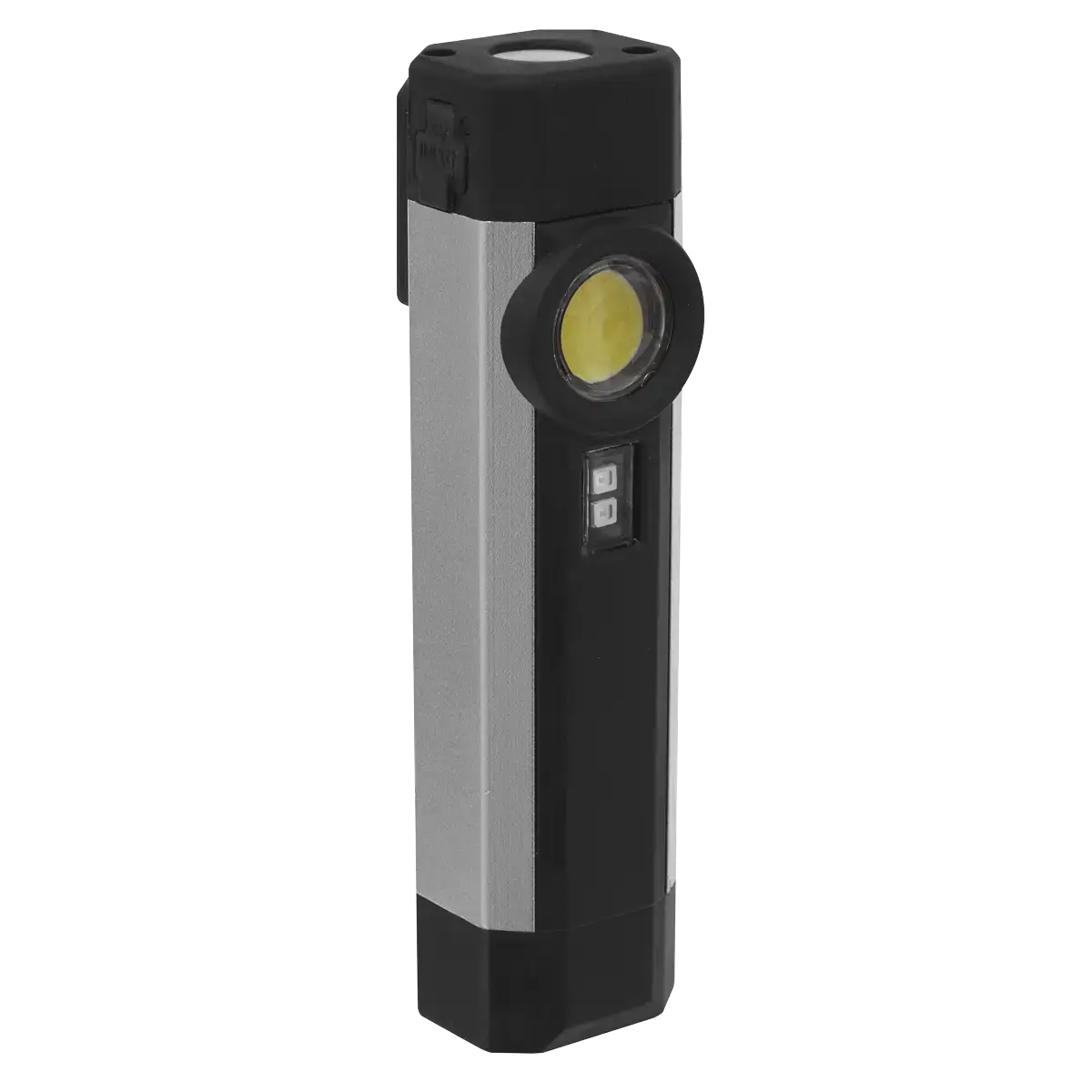 Rechargeable Aluminium Pocket Light with UV 3W COB & 1W SMD LED