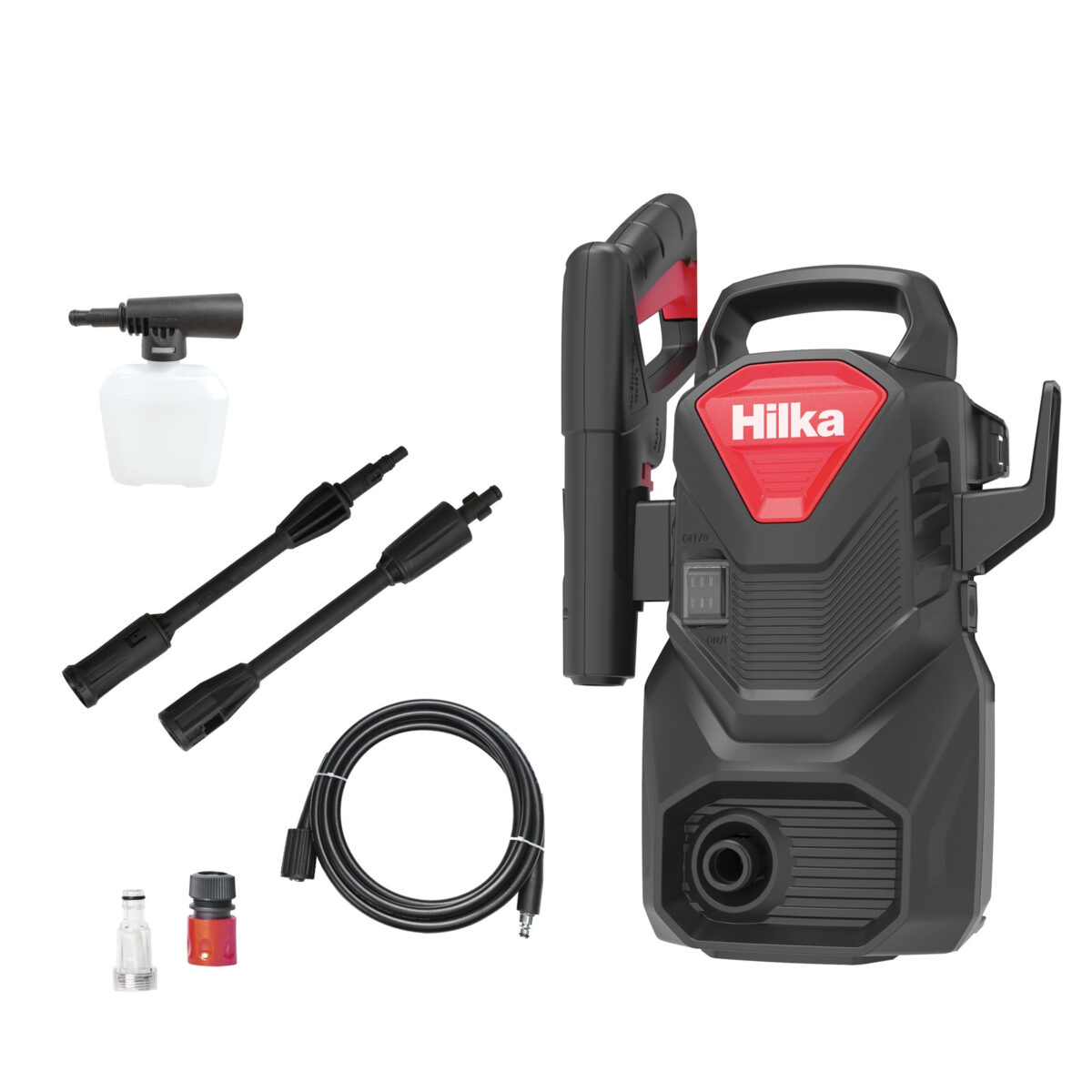 1200W Pressure Washer with Foam Bottle
