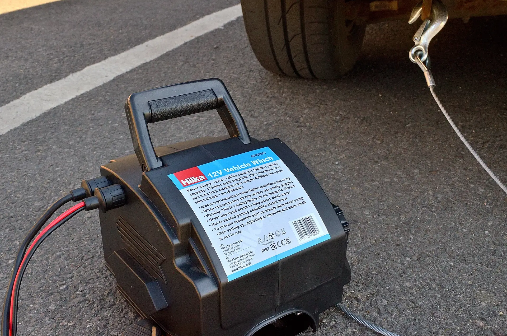 Vehicle Winch 12 Volt - Image 6