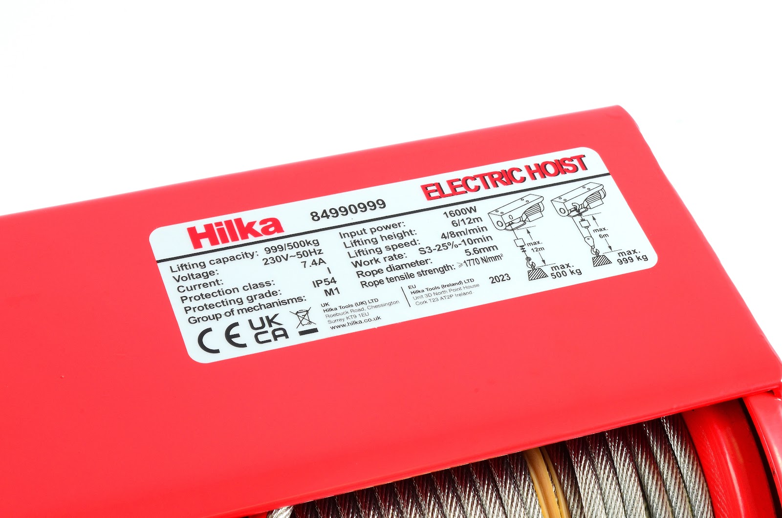 999kg Electric Hoist - Image 6