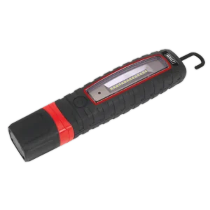 Rechargeable 360° Inspection Light 8W & 3W SMD LED - Black