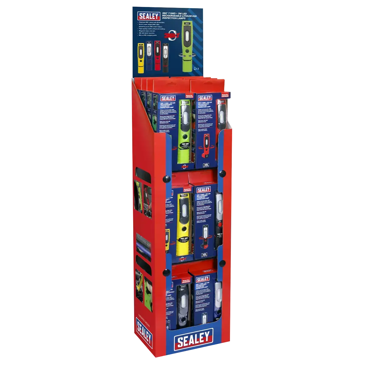 LED3602 Series Inspection Light Combination - Display Pack of 24