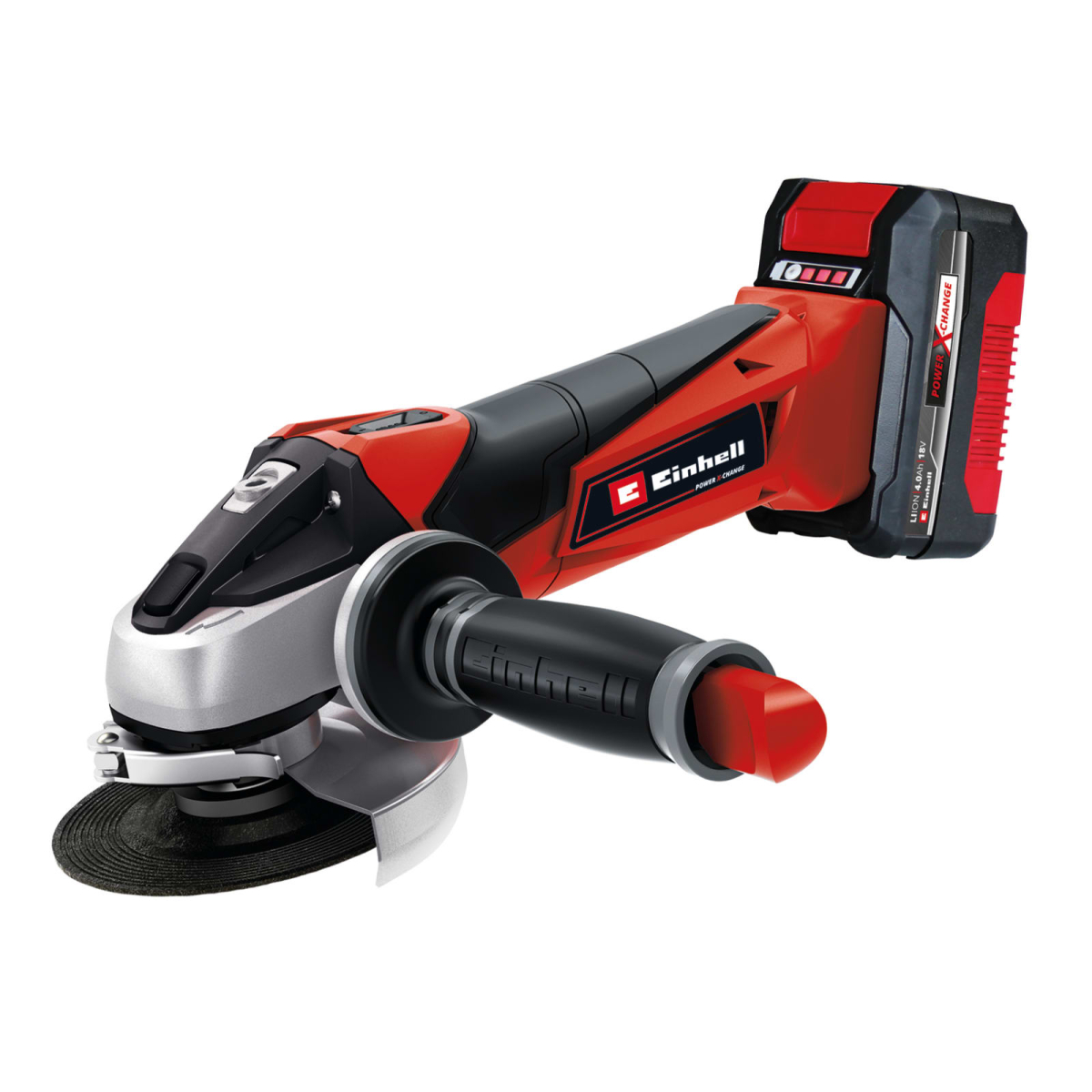 TE-AG 18/115 Li Power X-Change Angle Grinder 115mm 18V 1 x 4.0Ah Li-ion