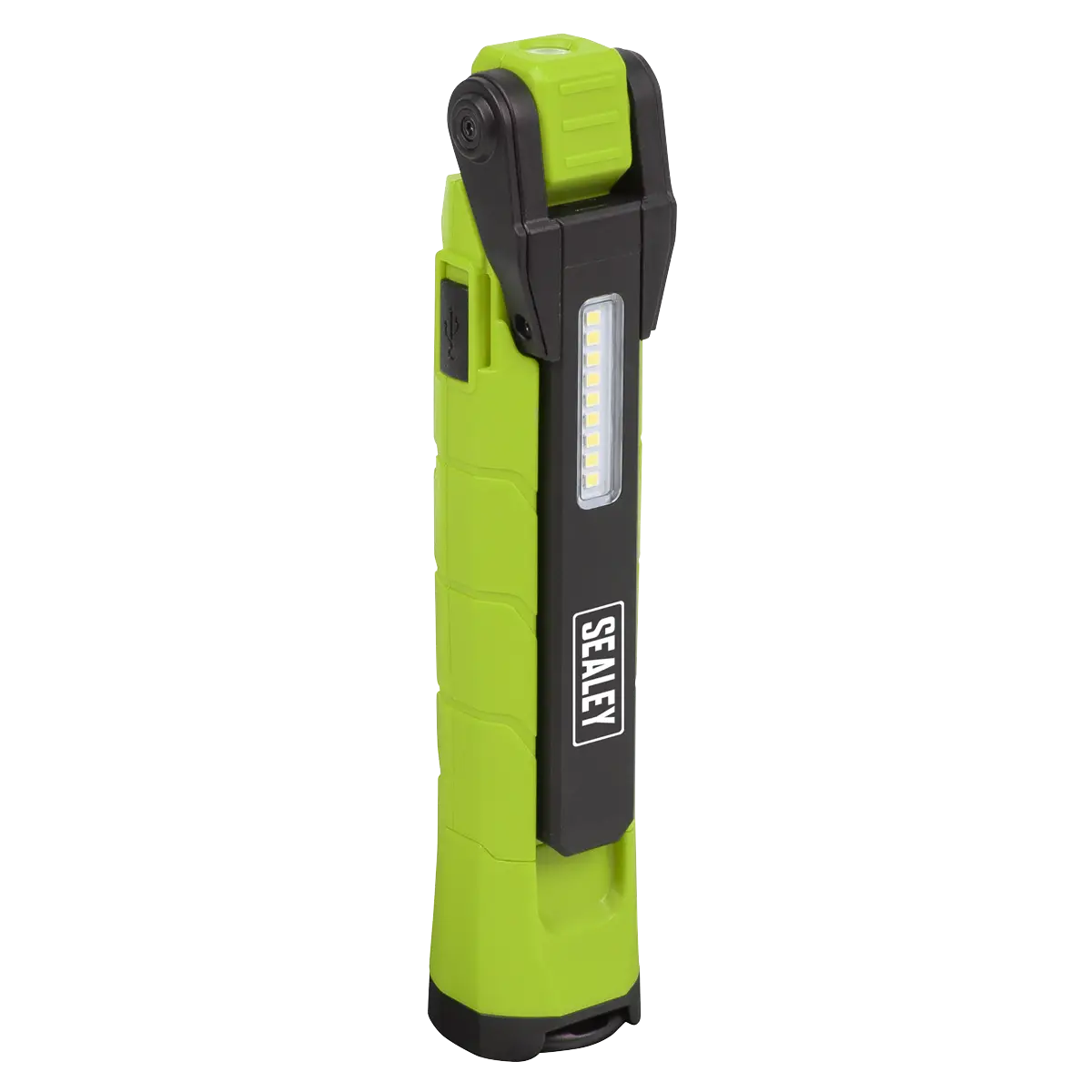 Rechargeable 360ยฐ Inspection Light 10W & 2 x 4W SMD LED - Green