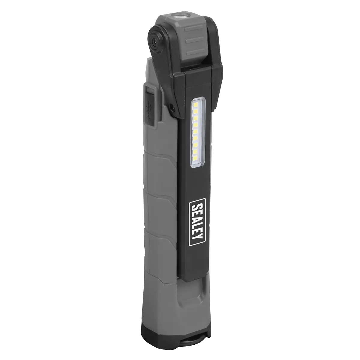 Rechargeable 360ยฐ Inspection Light 10W & 2 x 4W SMD LED - Grey