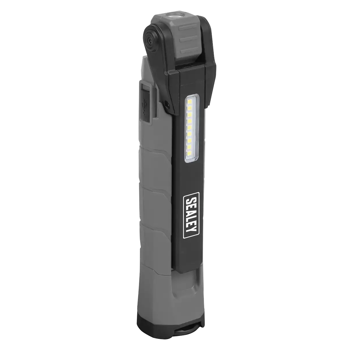 Rechargeable 360° Inspection Light 10W & 2 x 4W SMD LED - Grey