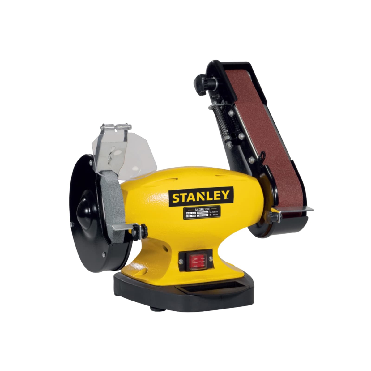 SXGBL150E Bench Grinder with Grinding Wheel/Sander Arm 240V 330W