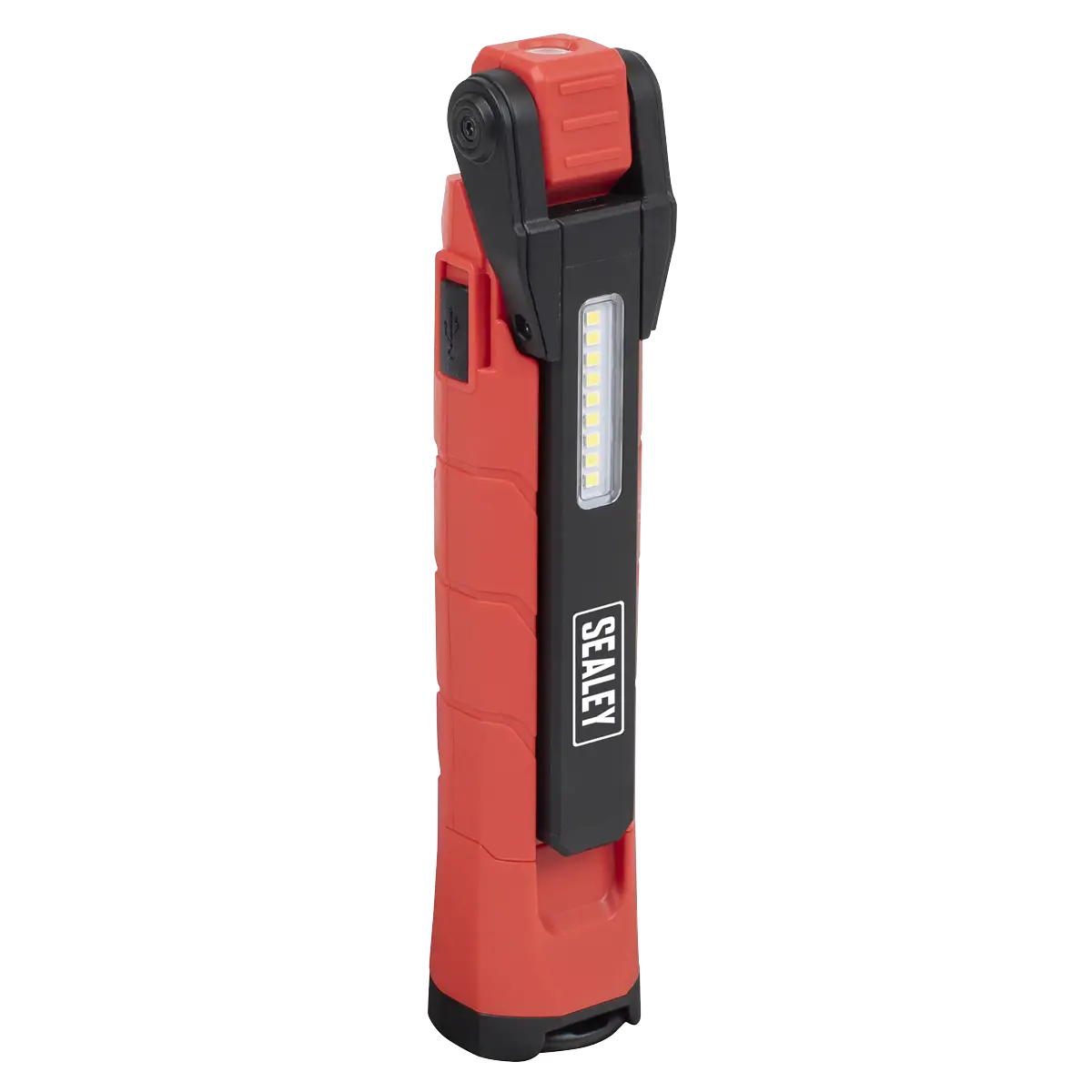 Rechargeable 360ยฐ Inspection Light 10W & 2 x 4W SMD LED - Red