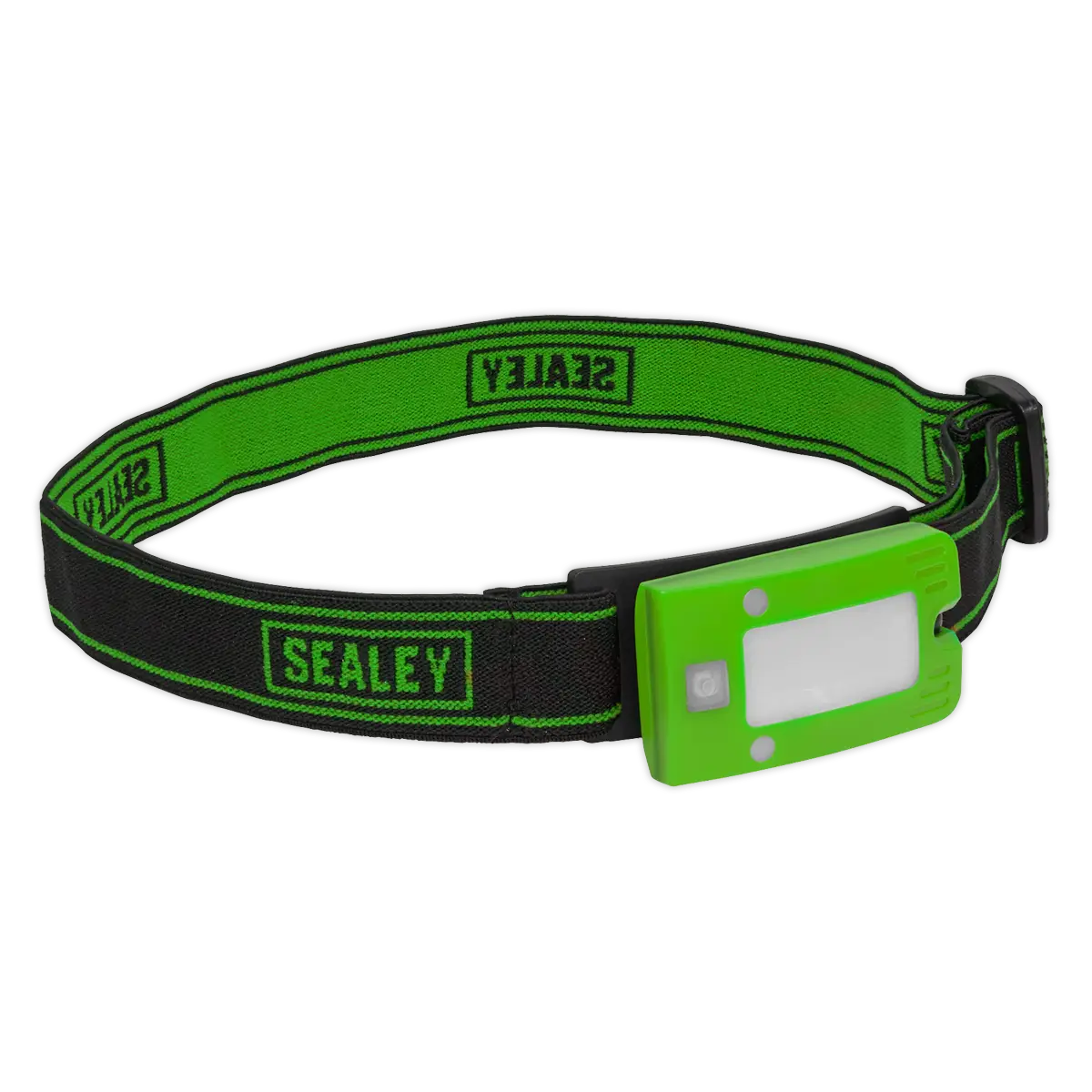 Rechargeable Head Torch with Auto-Sensor 2W COB LED - Green