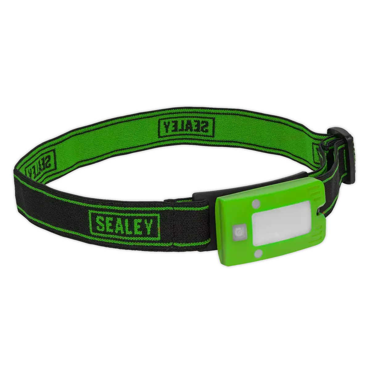 Rechargeable Head Torch with Auto-Sensor 2W COB LED - Green