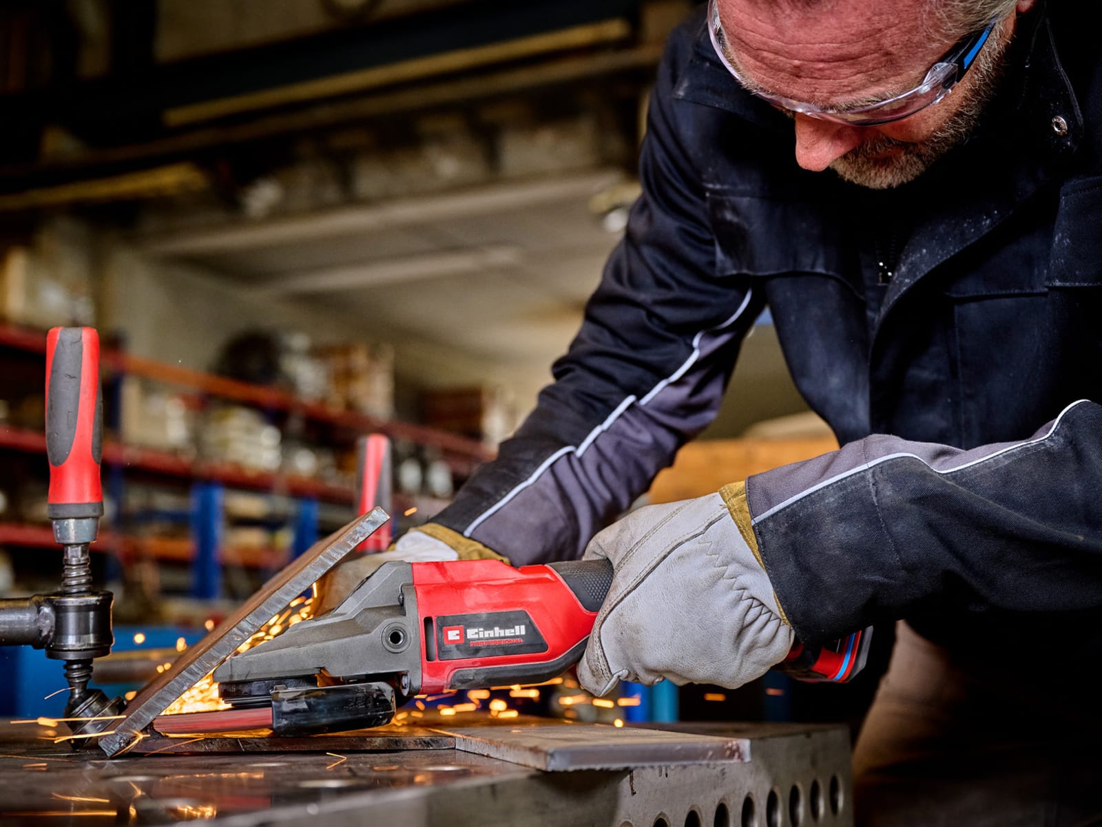 TP-AG 18/125 F Li BL - Solo PROFESSIONAL Angle Grinder 125mm 18V Bare Unit - Image 10