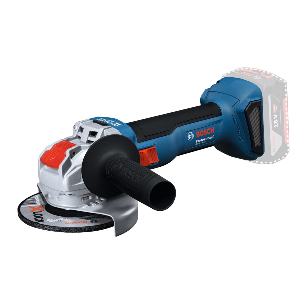 GWX 18V-8 Professional X-LOCK Angle Grinder 18V Bare Unit